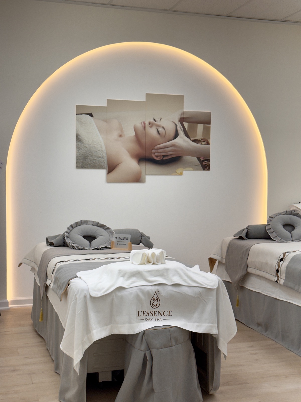 Inside L'Essence Day Spa in Metuchen, NJ